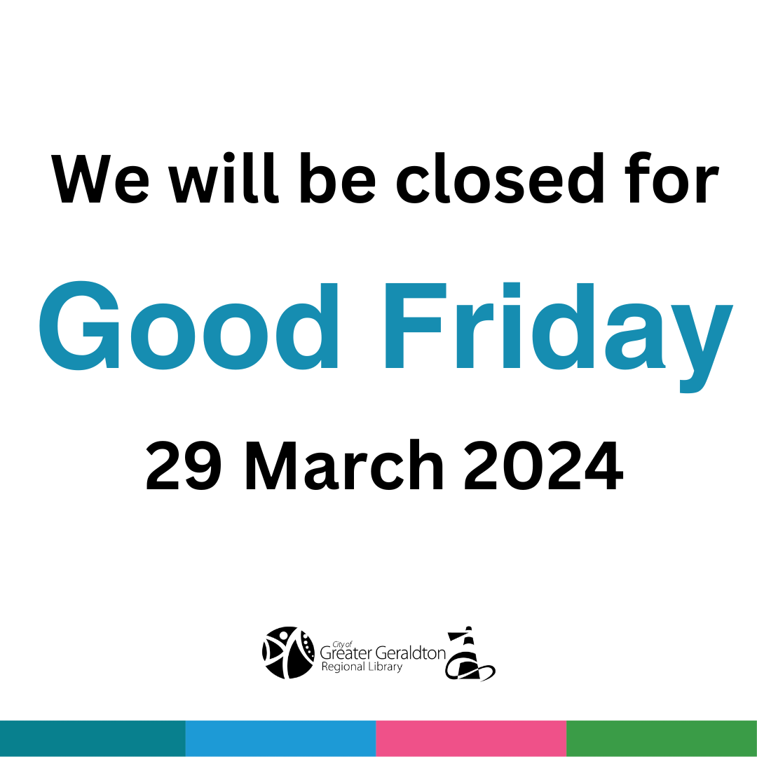 Library Closed for Good Friday 2024