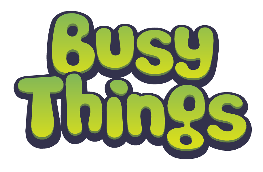 Busy Things - Play and Learn logo