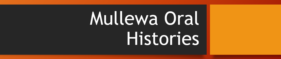 Mullewa Oral History Excerpts Banner