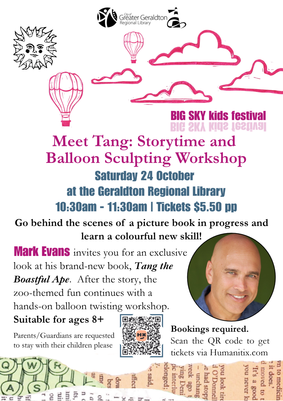 Big Sky Kids Festival - Meet Tang: Storytime and Balloon Sculpting