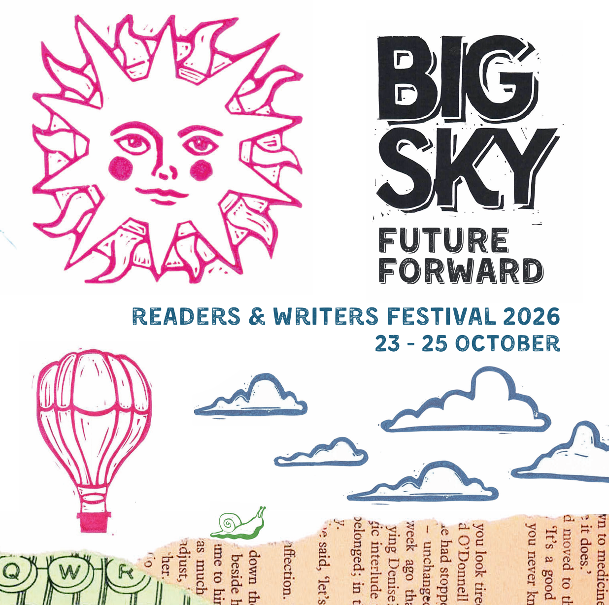 Big Sky Readers and Writers Festival 23-25 October 2026