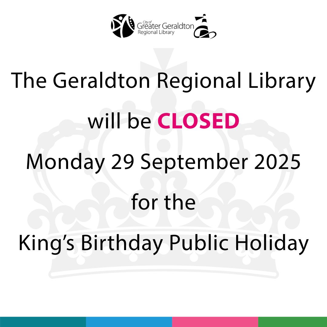 Closed for King's Birthday Public Holiday