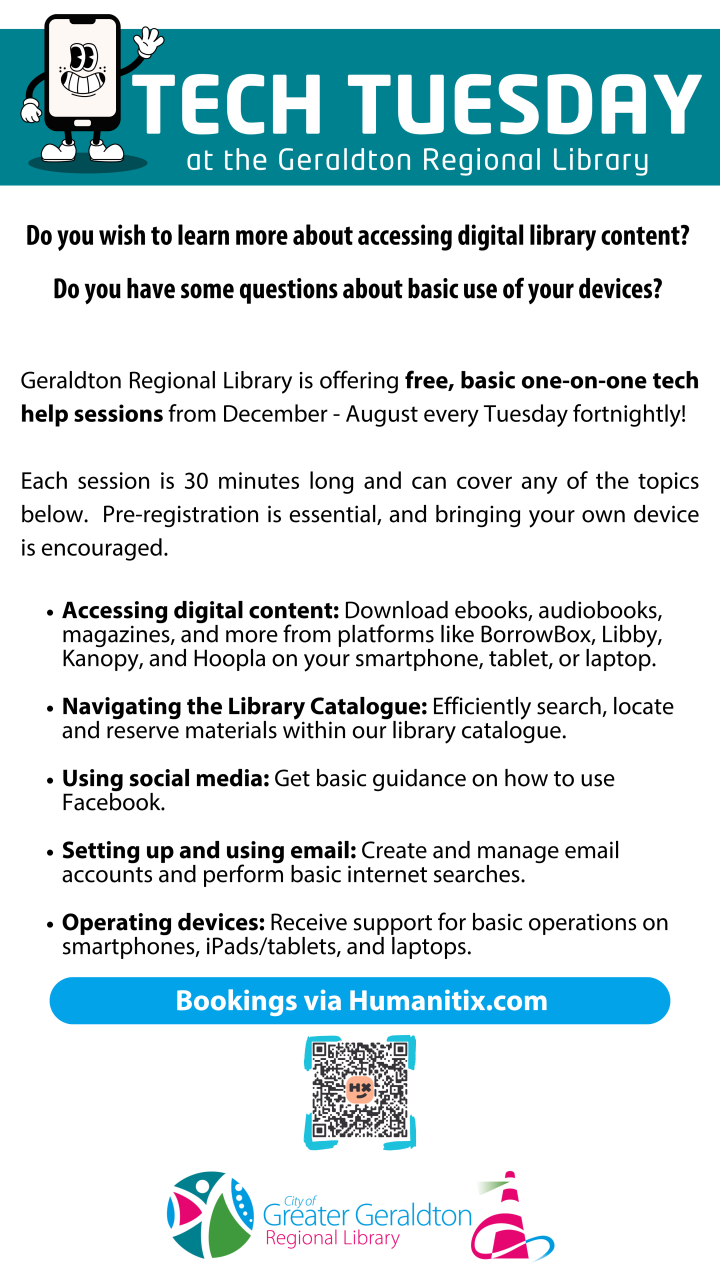 Tech Tuesday at the Library