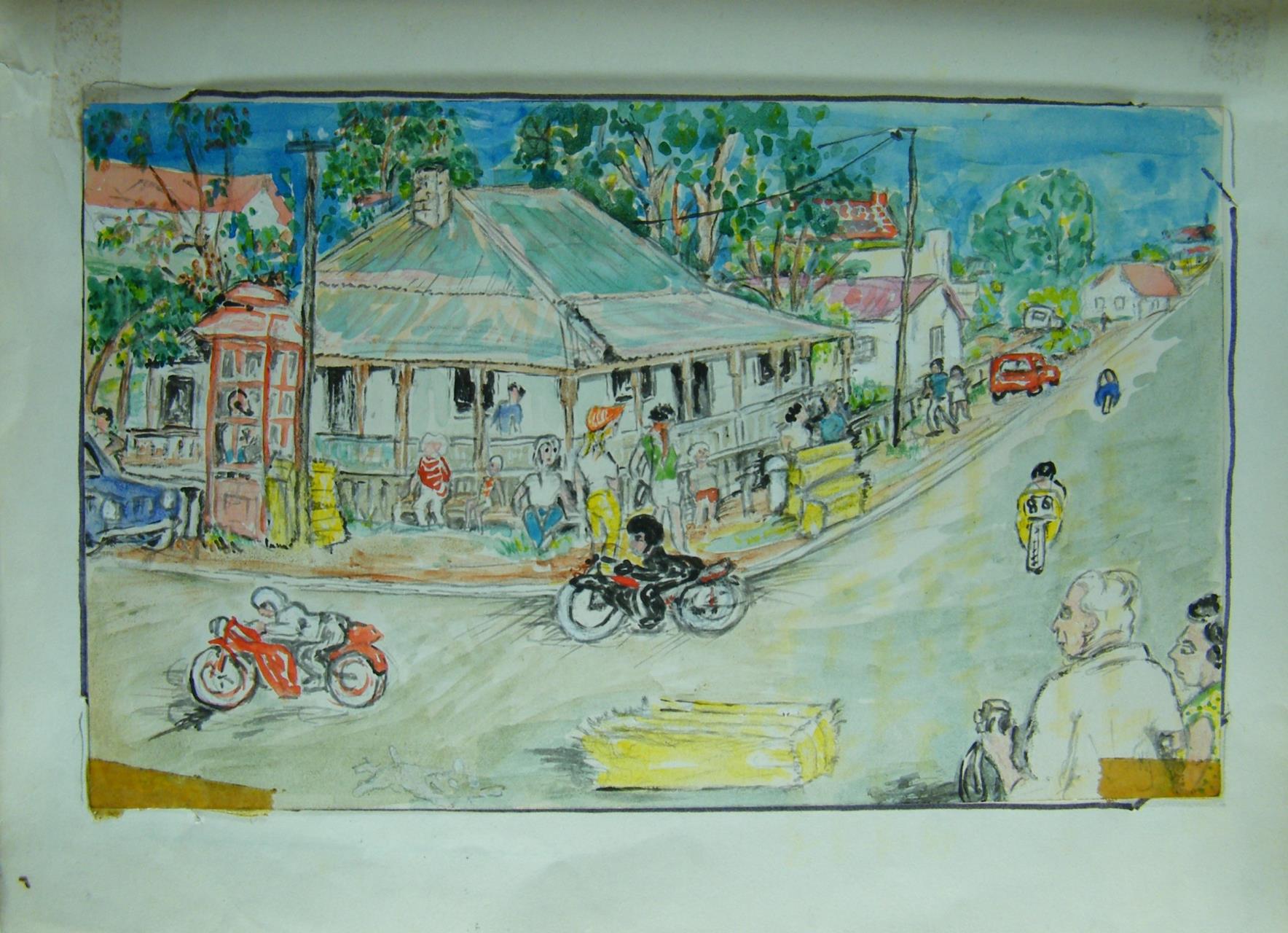 Snapshot - Motor Cycles Round the Houses