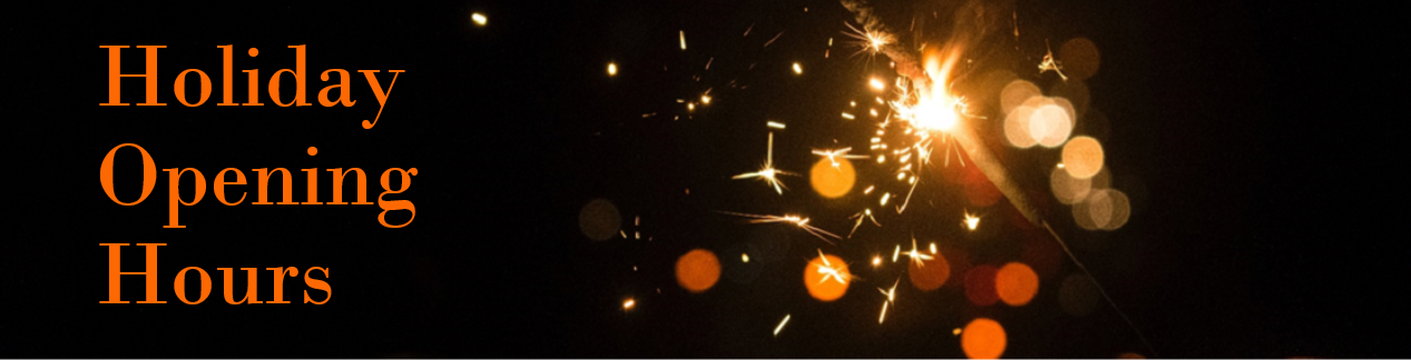 Library Holiday Opening Hours